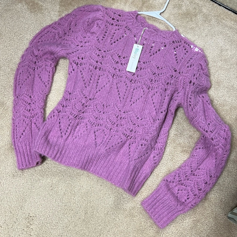 Brand new purple sweater - Small